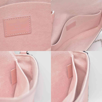 $1770 2017 Louis Vuitton Epi Leather Pochette Felicie Rose Ballerine CONSIGNMENT TJ3107