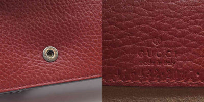 Gucci Dollar Calfskin Swarovski Crystal Small Dionysus Shoulder Bag Hibiscus Red