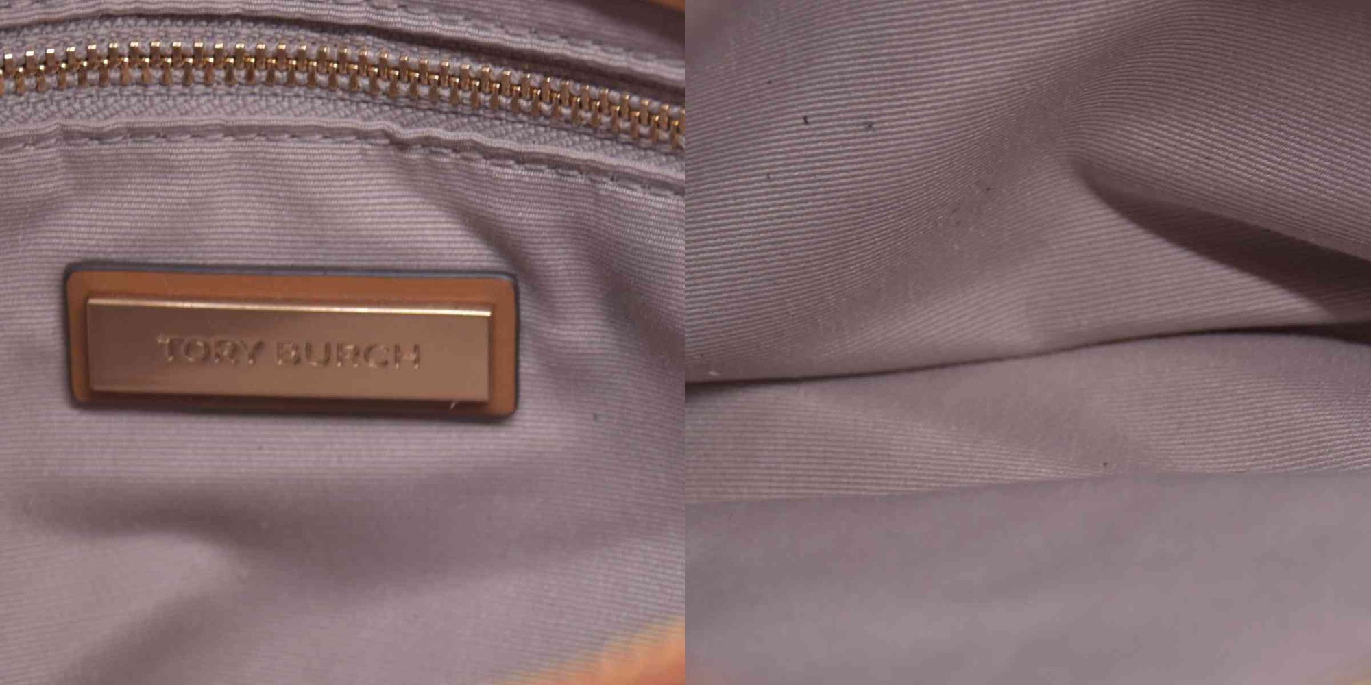 $528 TORY BURCH Fleming Soft Convertible Puffed Quilted Shoulder Bag Cognac Brown CONSIGNMENT 10021508