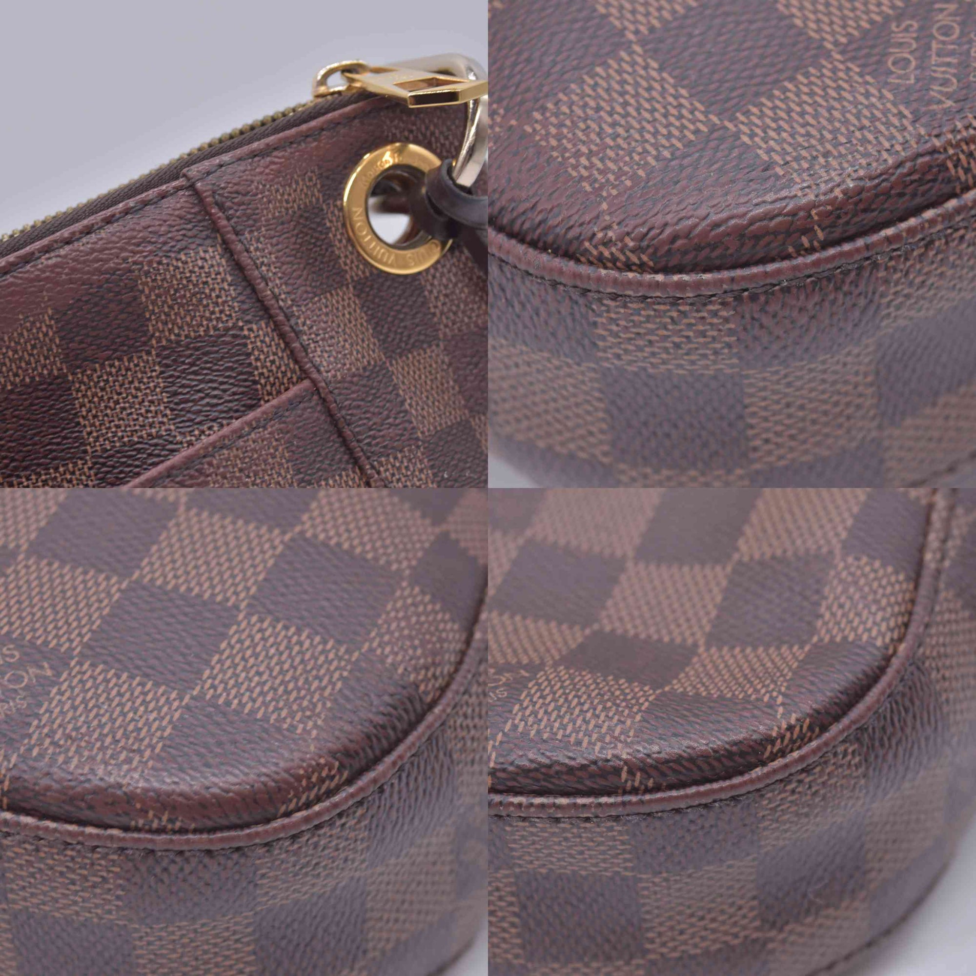 $1,520 2018 Louis Vuitton Damier Ebene South Bank Besace DR1188 10021530