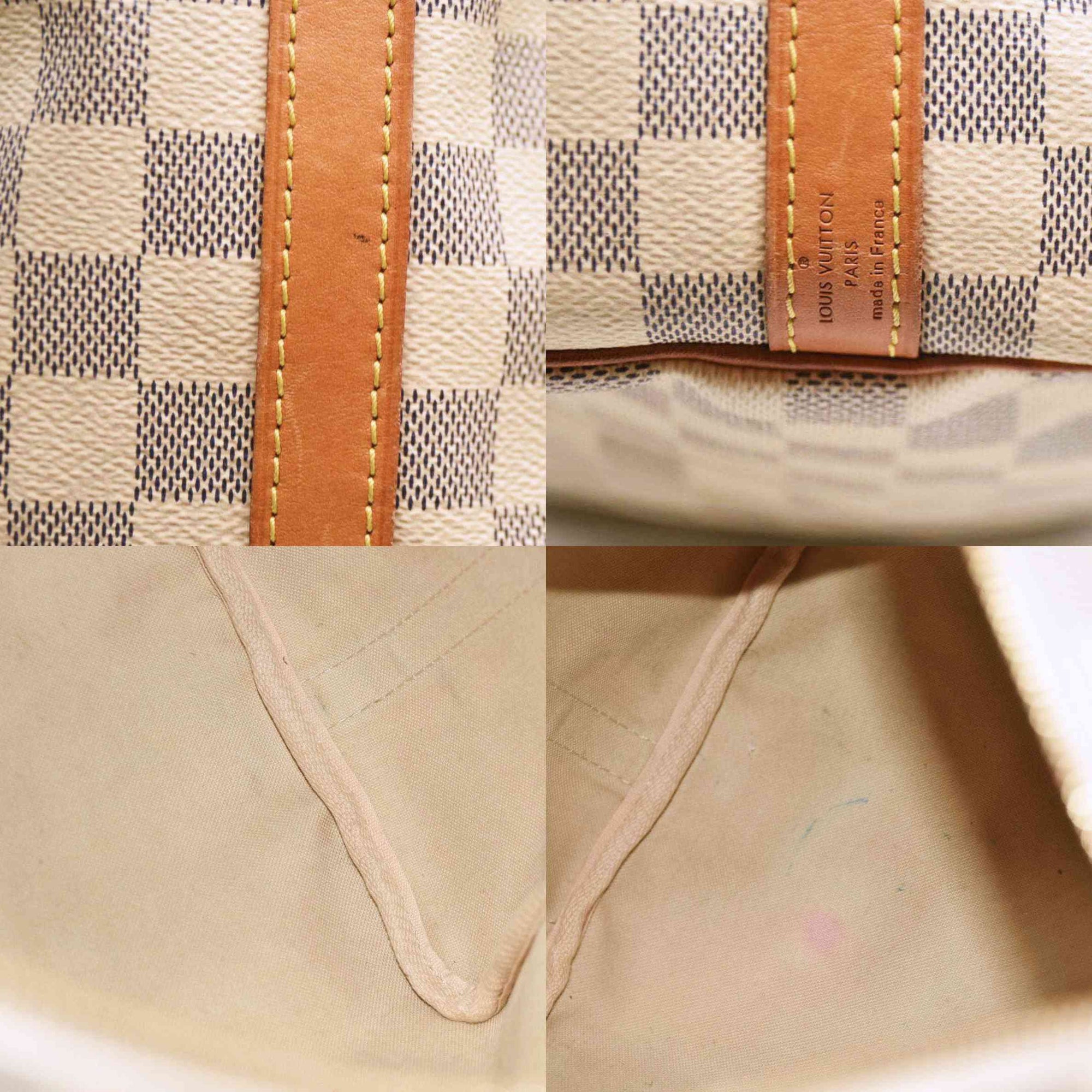 Louis Vuitton  Damier Azur Speedy Bandouliere 30 SP3166