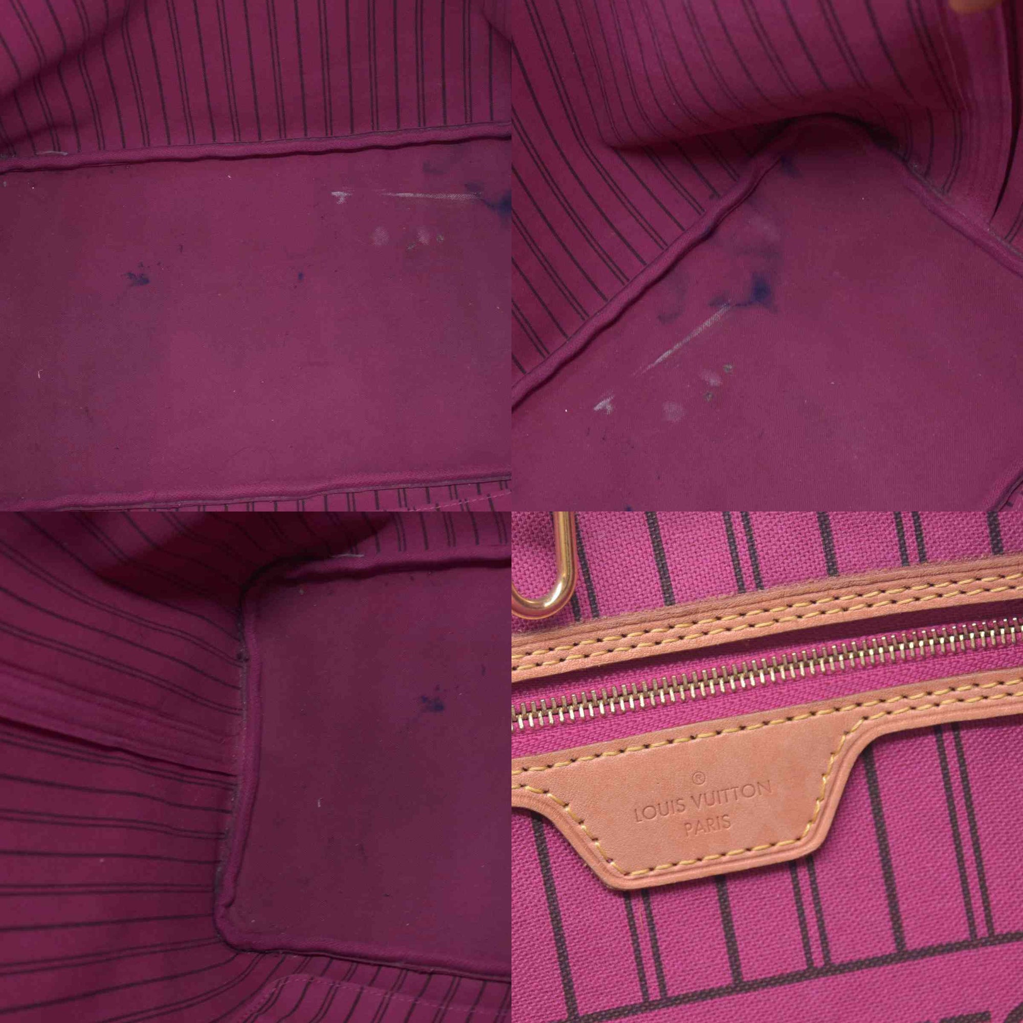 $2310 2015 Louis Vuitton Monogram Neo Neverfull GM Pivoine with Pouch SD4195