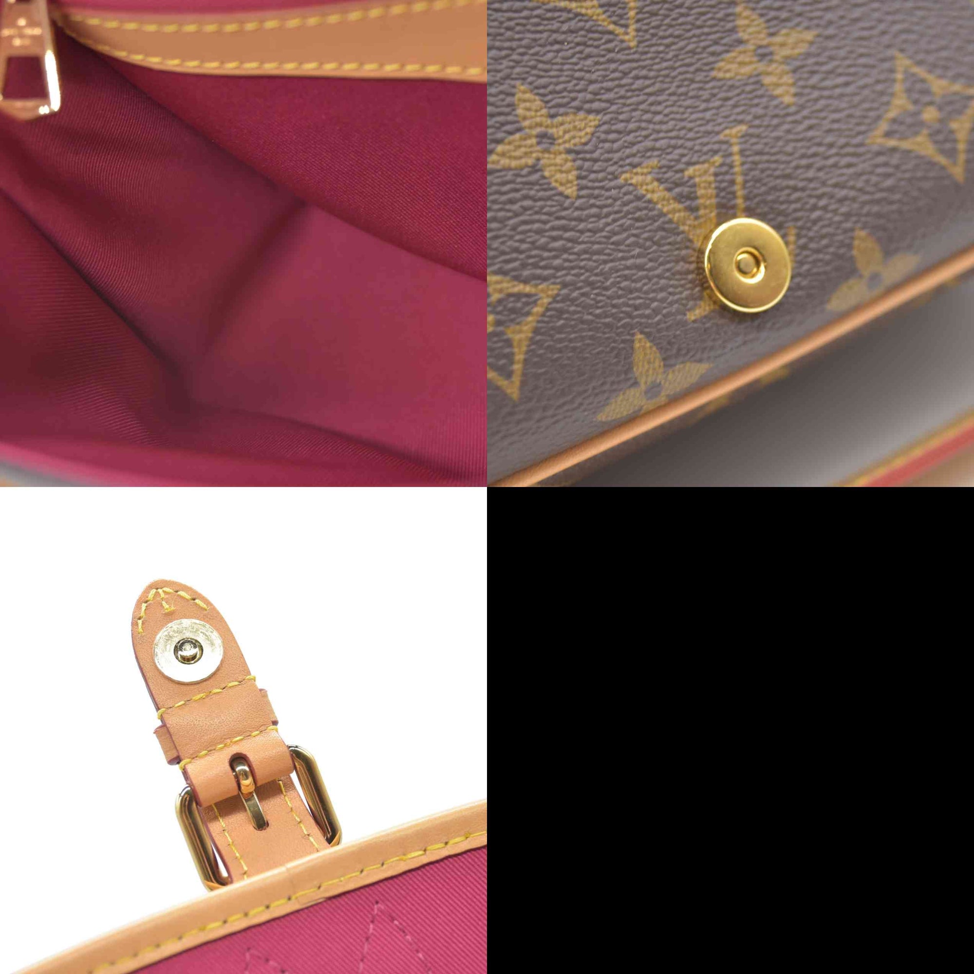 Louis Vuitton  Monogram Diane Fuchsia RFID