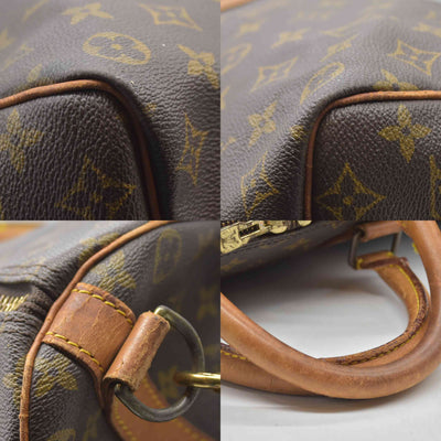 $2630 Louis Vuitton Keepall Bandouliere 50 Brown Monogram VI1920 1990