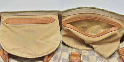$1550 2010 Louis Vuitton Speedy 30 Damier Azur DU1170