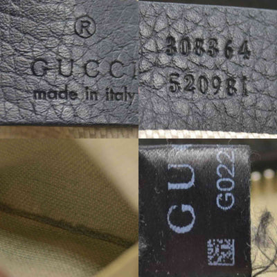 $1490 Gucci Pebbled Calfskin Small Soho Disco Bag Black