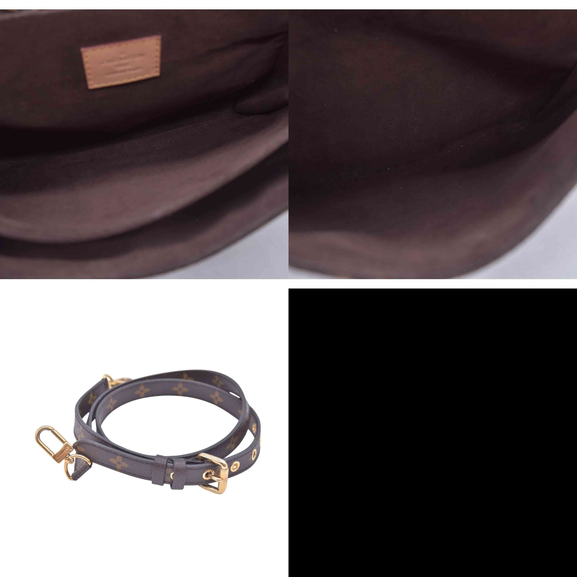 $2620 2016 LOUIS VUITTON Monogram Pochette Metis Shoulder Bag Brown SR3176 CONSIGNMENT 10021414