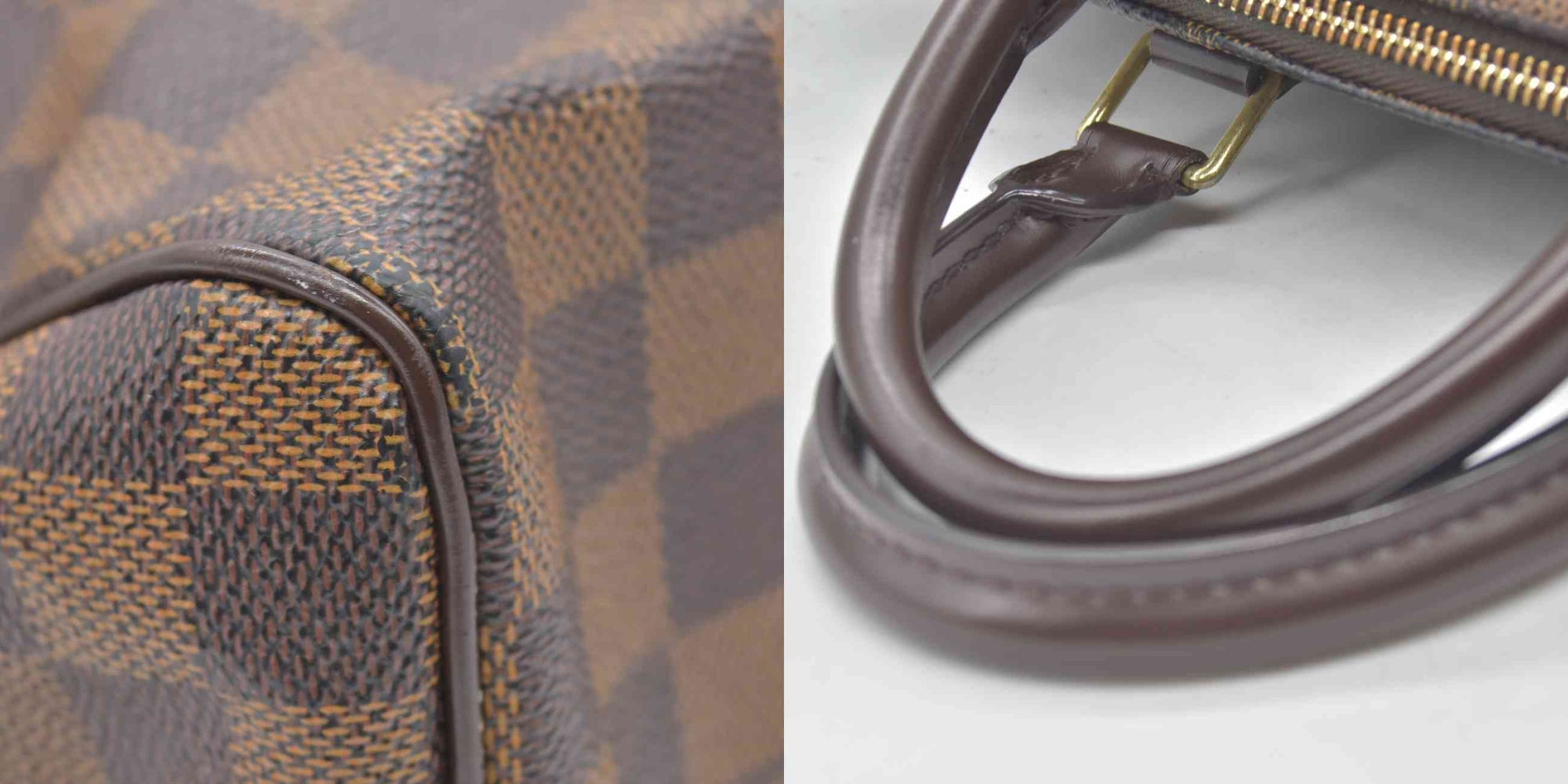 $1490 2006 Louis Vuitton Damier Ebene Speedy 25 SD0066