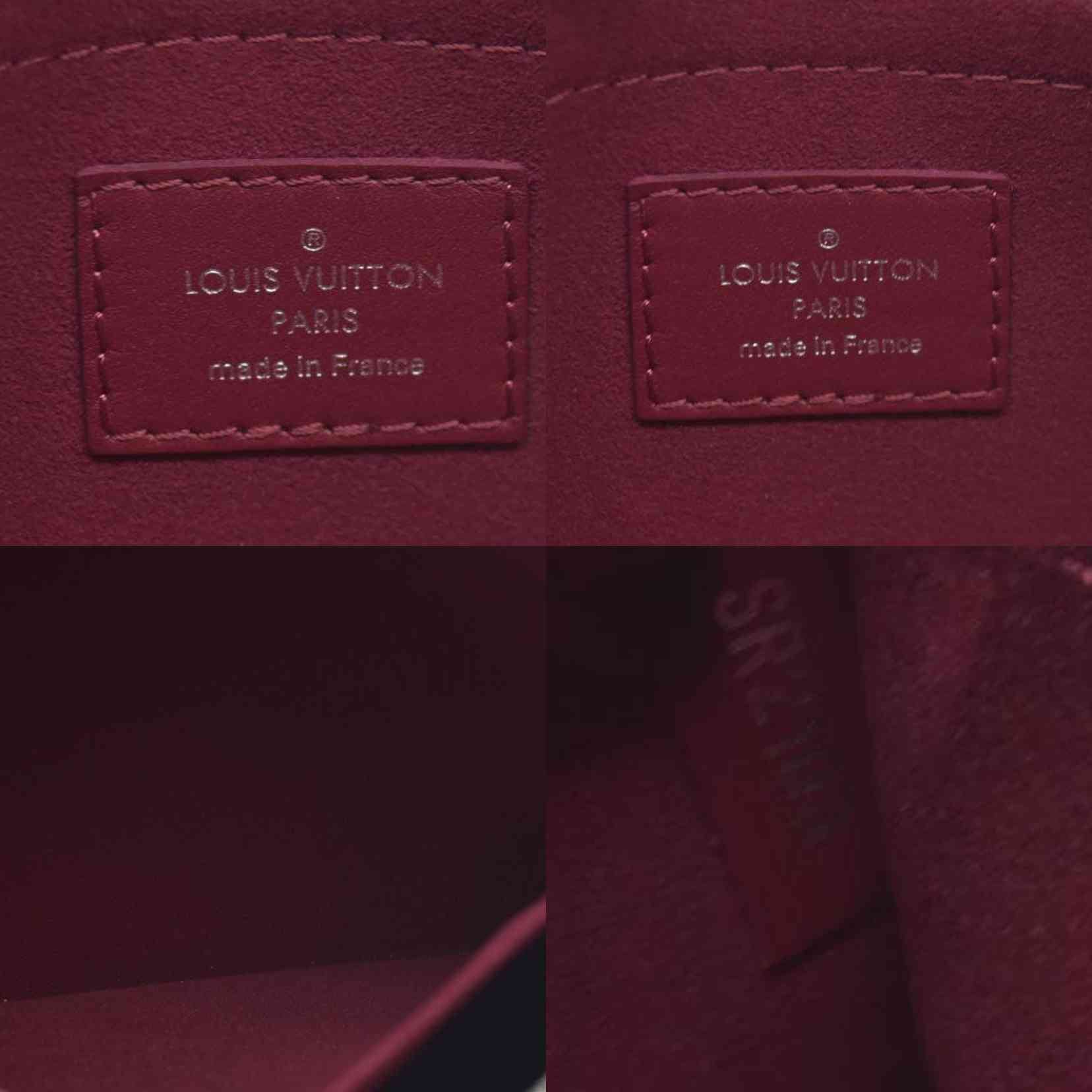 Louis Vuitton Epi Leather Neverfull MM Pochette Fuchsia SR2103