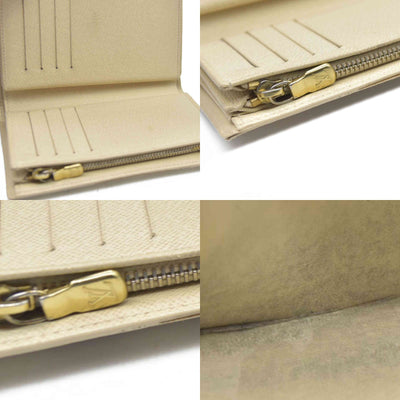 $610 LOUIS VUITTON Damier Azur Alexandra Trifold Wallet