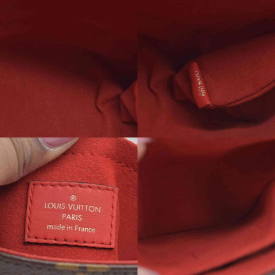 $2270 2019 Louis Vuitton Monogram Locky BB Coquelicot AA4199