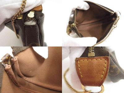 $845 2015 Louis Vuitton Monogram Mini Pochette Accessories SF2115