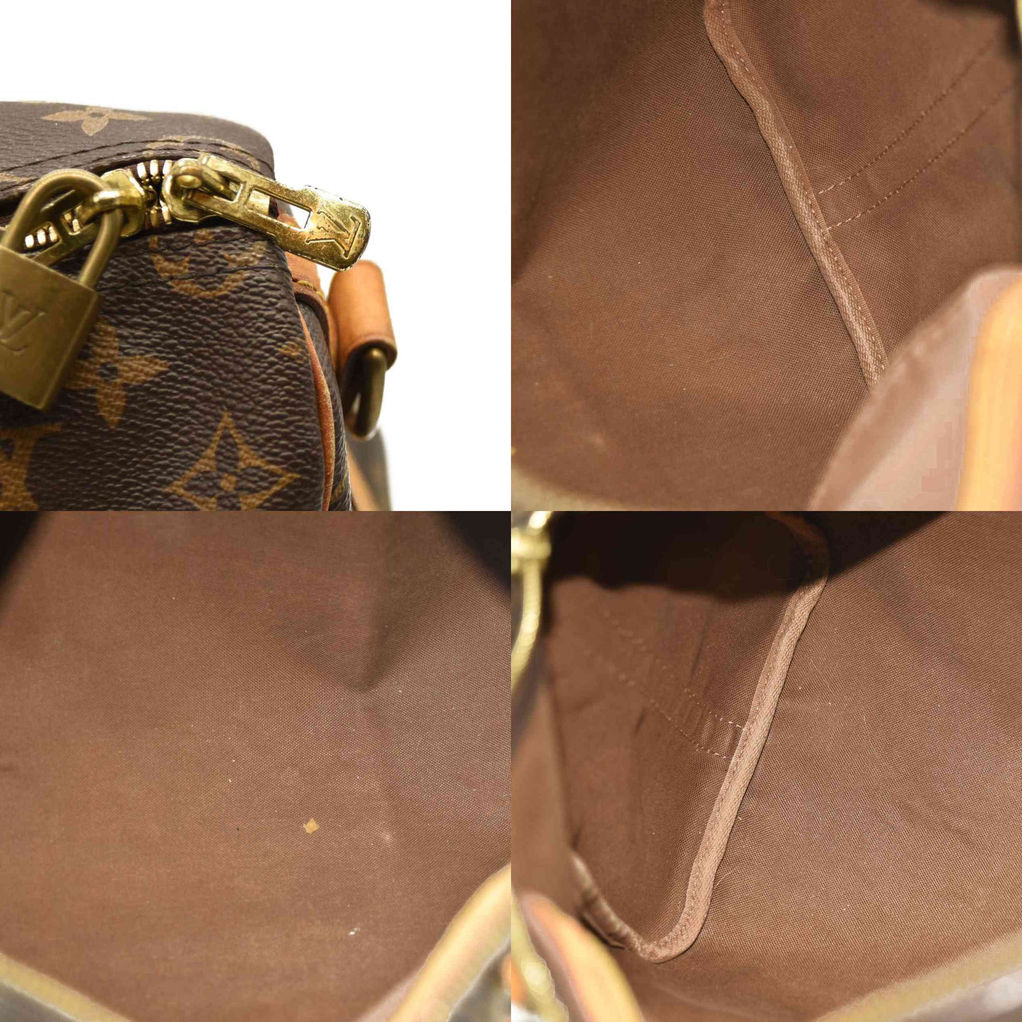 Louis Vuitton  Monogram Speedy Bandouliere 35 DU1111