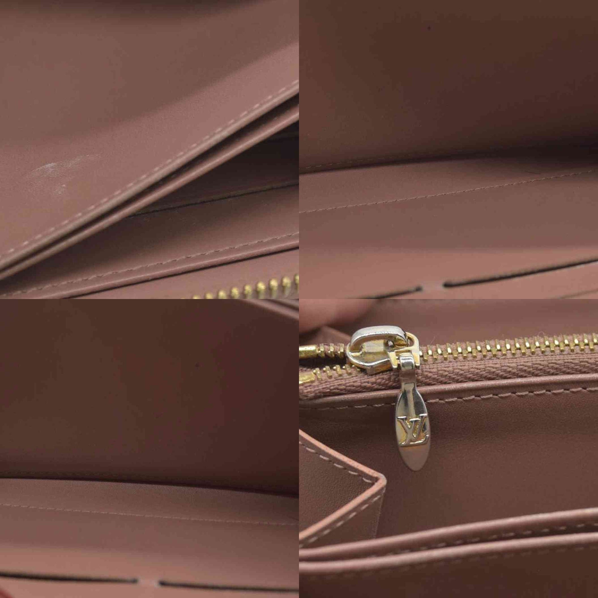 Louis Vuitton Monogram Vernis Zippy Zip Around Long Wallet