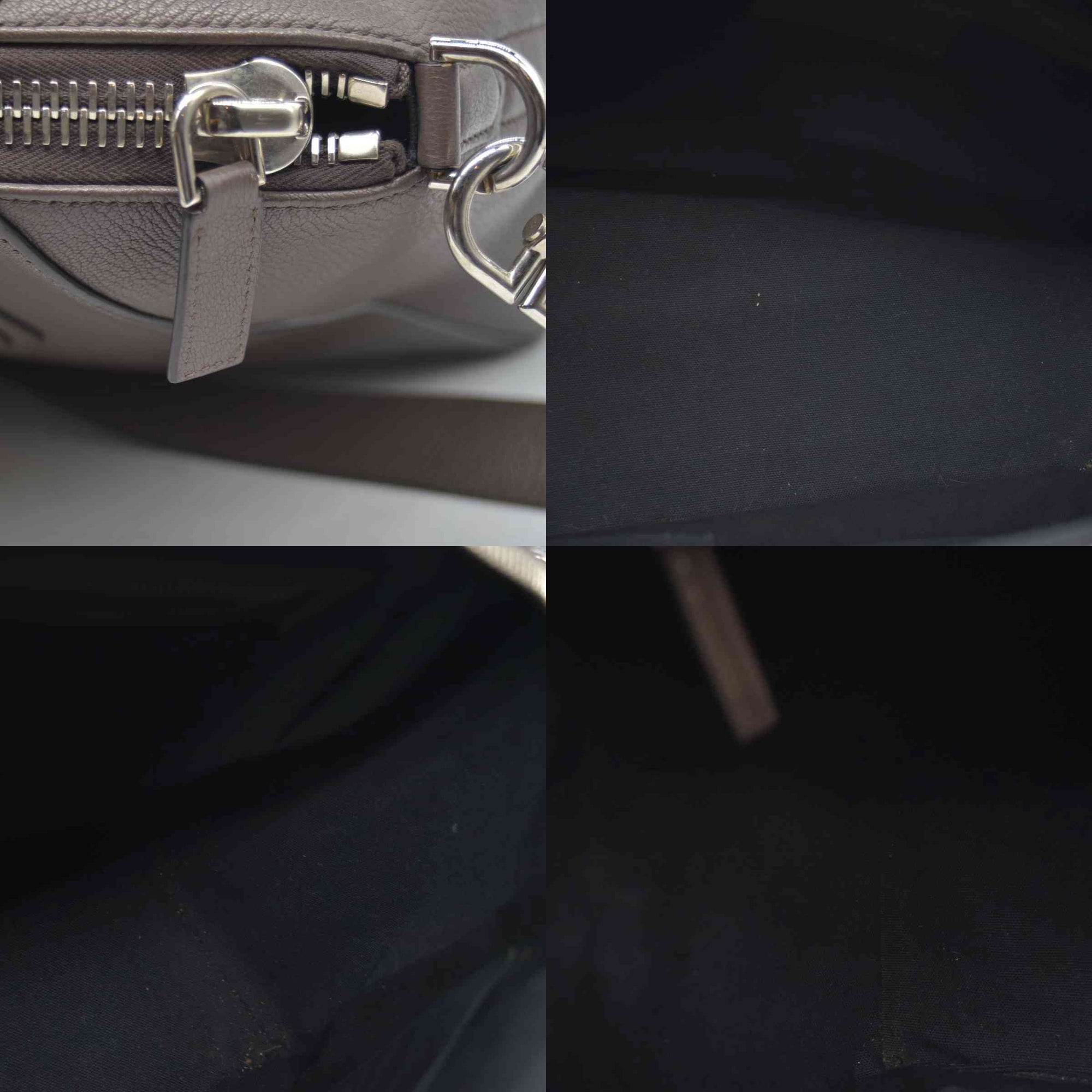 $2750 Givenchy Leather Grey Sugar Goatskin Leather Antigona Bag Medium 10020171