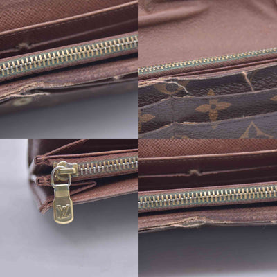 $725 2011 WELL WORN Louis Vuitton Sarah Wallet Monogram CA4111 CONSIGNMENT 10021041