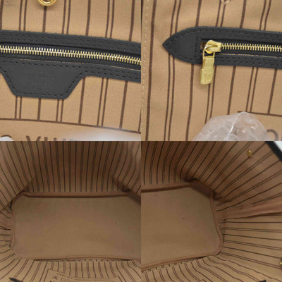 $2550 Louis Vuitton x LoL Monogram Neverfull MM Gold Silver