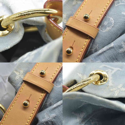 $2000 Louis Vuitton Denim Daily GM Blue Clair