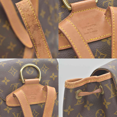 $1160 1999 Louis Vuitton Monogram Montsouris MM Backpack SP0929