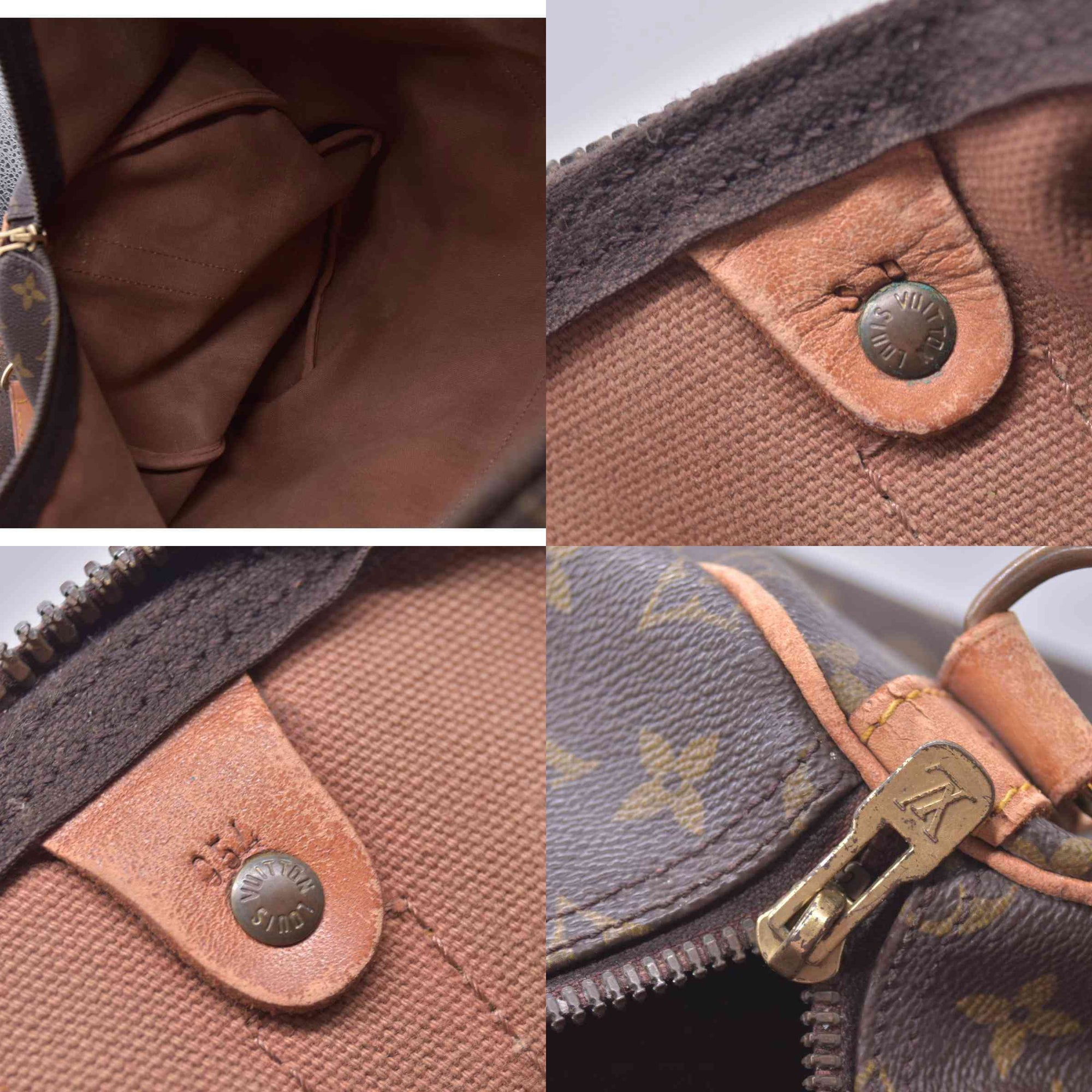 $2200 LOUIS VUITTON Monogram Keepall Bandouliere 55 Duffel Bag SD954 CONSIGNMENT 10021419