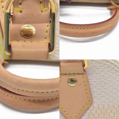 $2600 Louis Vuitton  Damierlicious Alma BB Rose Peach