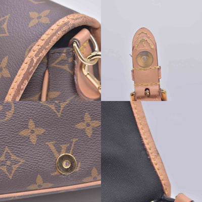 $2940 Louis Vuitton Monogram Diane Black 10020675