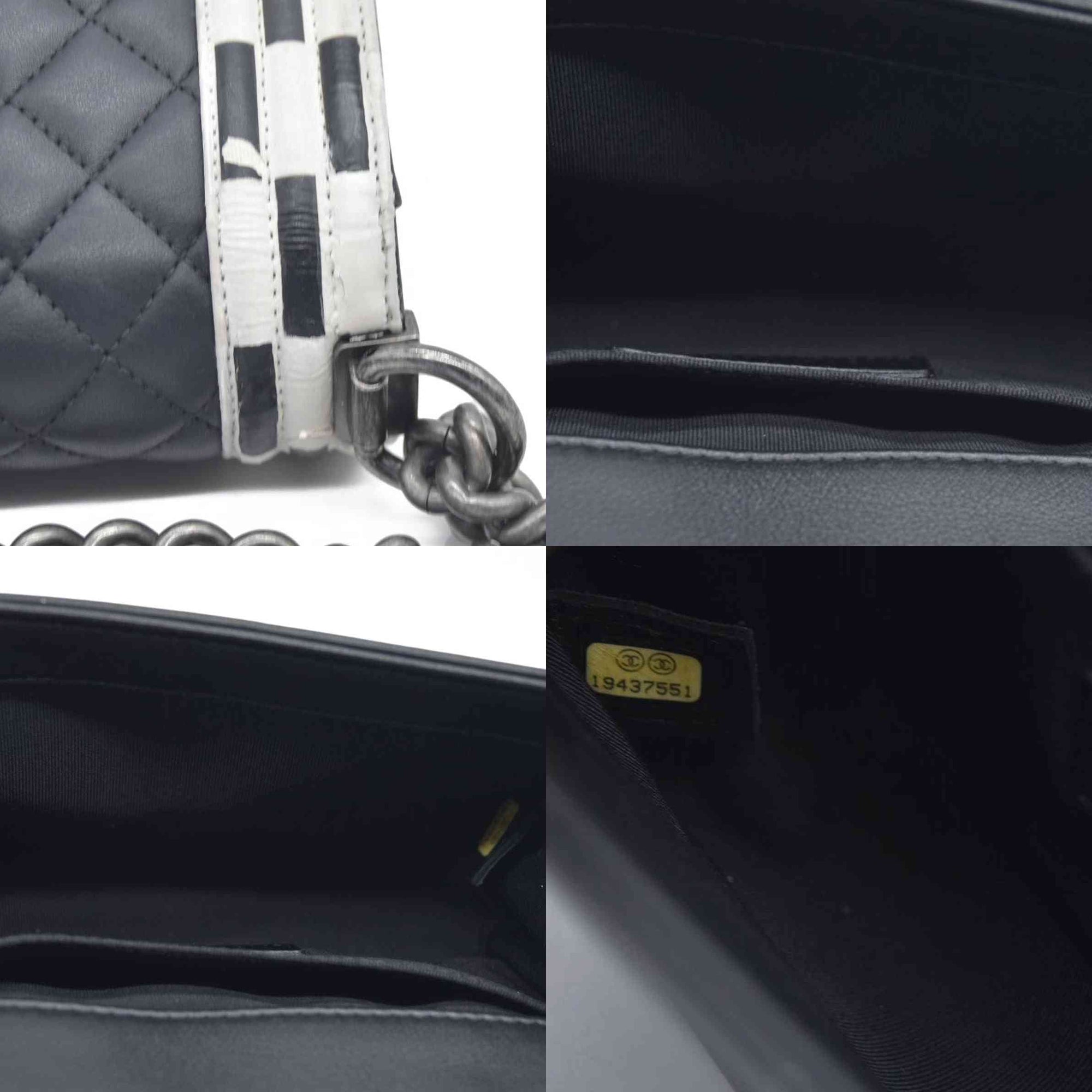 Chanel Small Checkerboard Boy Bag