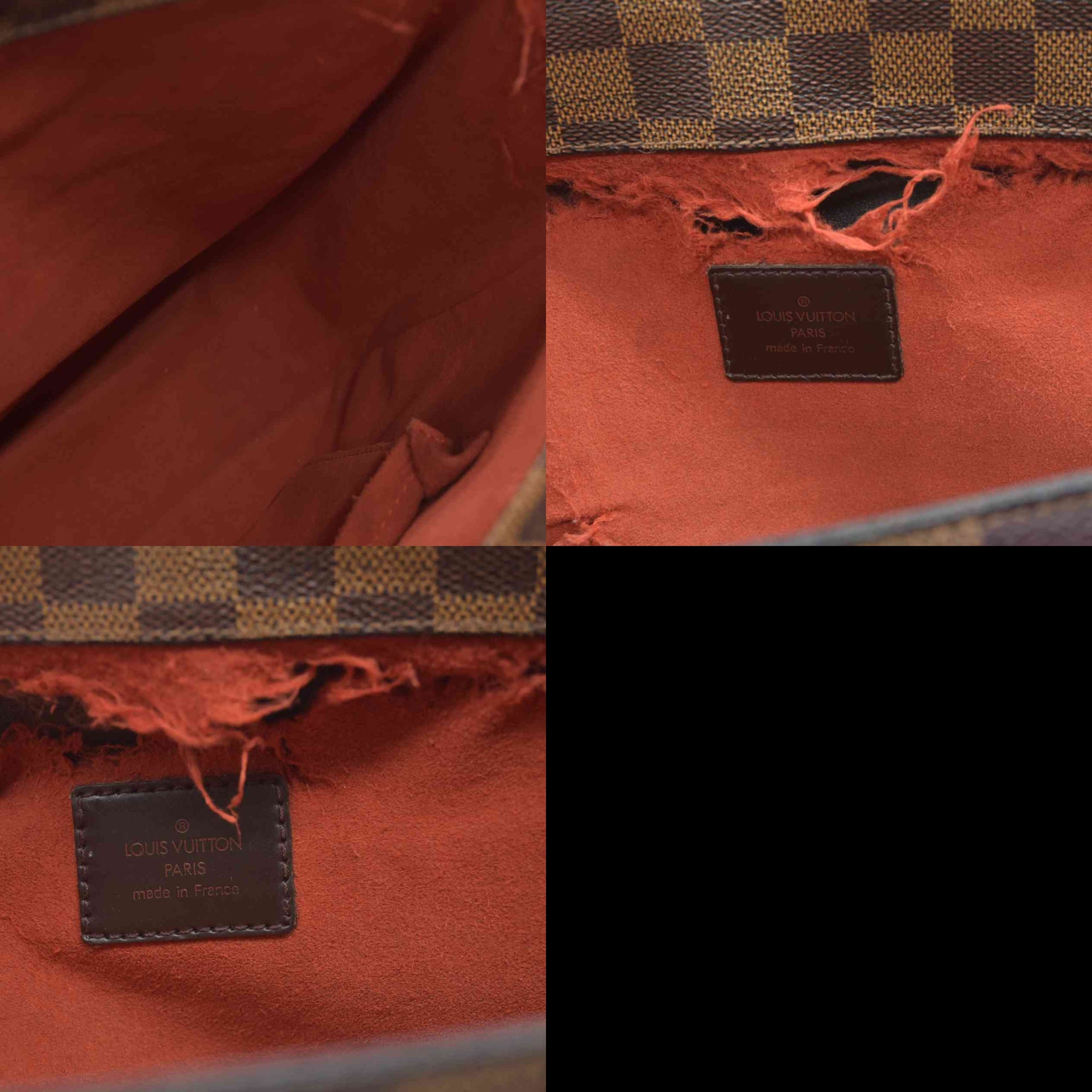 $1290 Louis Vuitton Damier Ebene Parioli PM Tote