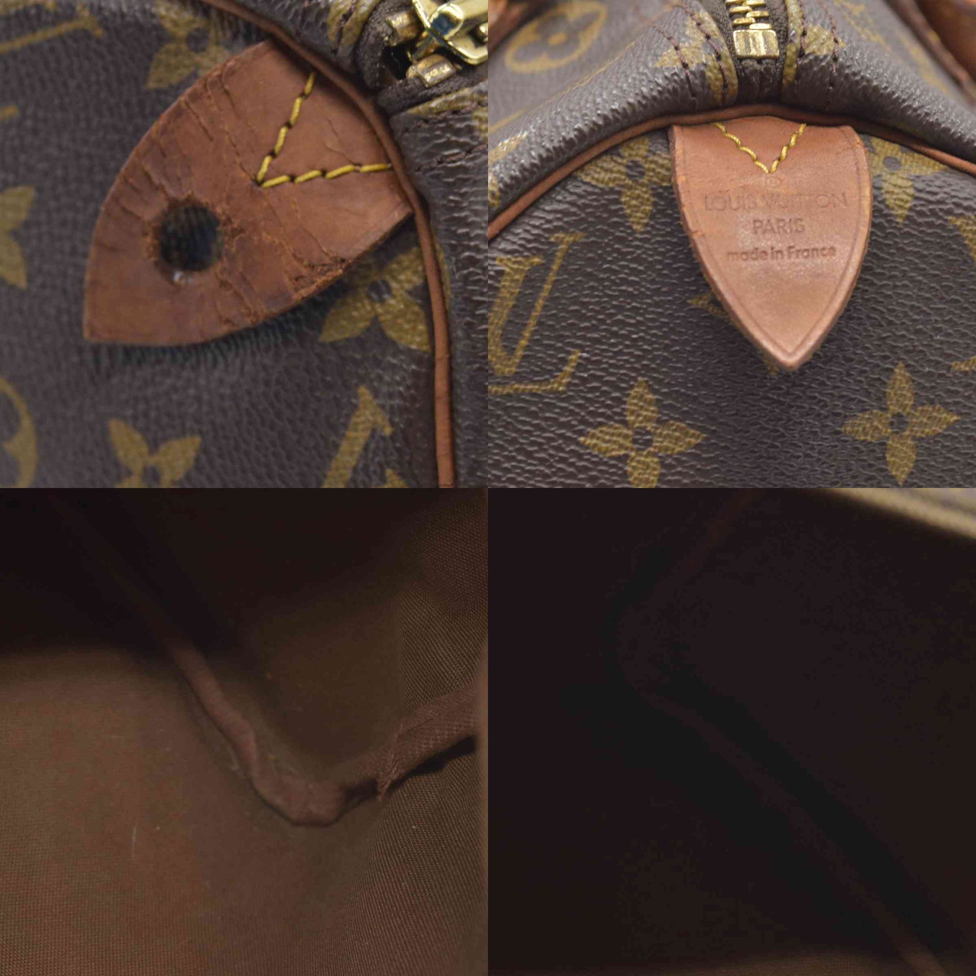 $1630 Louis Vuitton Monogram Speedy 30 SP0927 CONSIGNMENT