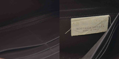 $1100 Bottega Veneta Nappa Intrecciato Zip Around Wallet CONSIGNMENT