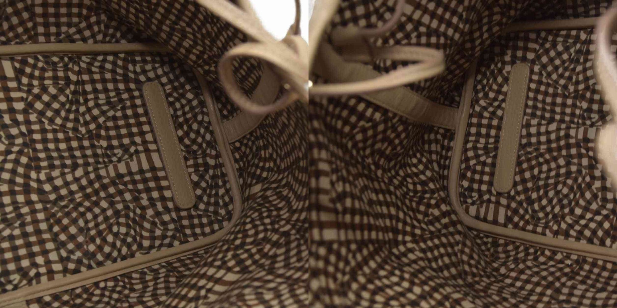 $830 MCM Tote Beige Large Liz Reversible Tote