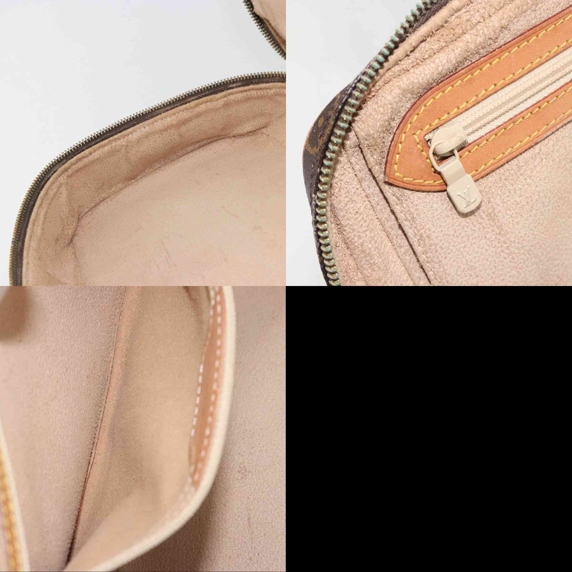 $700 1992 LOUIS VUITTON Monogram Trousse Boite Cosmetic Pouch NO1902