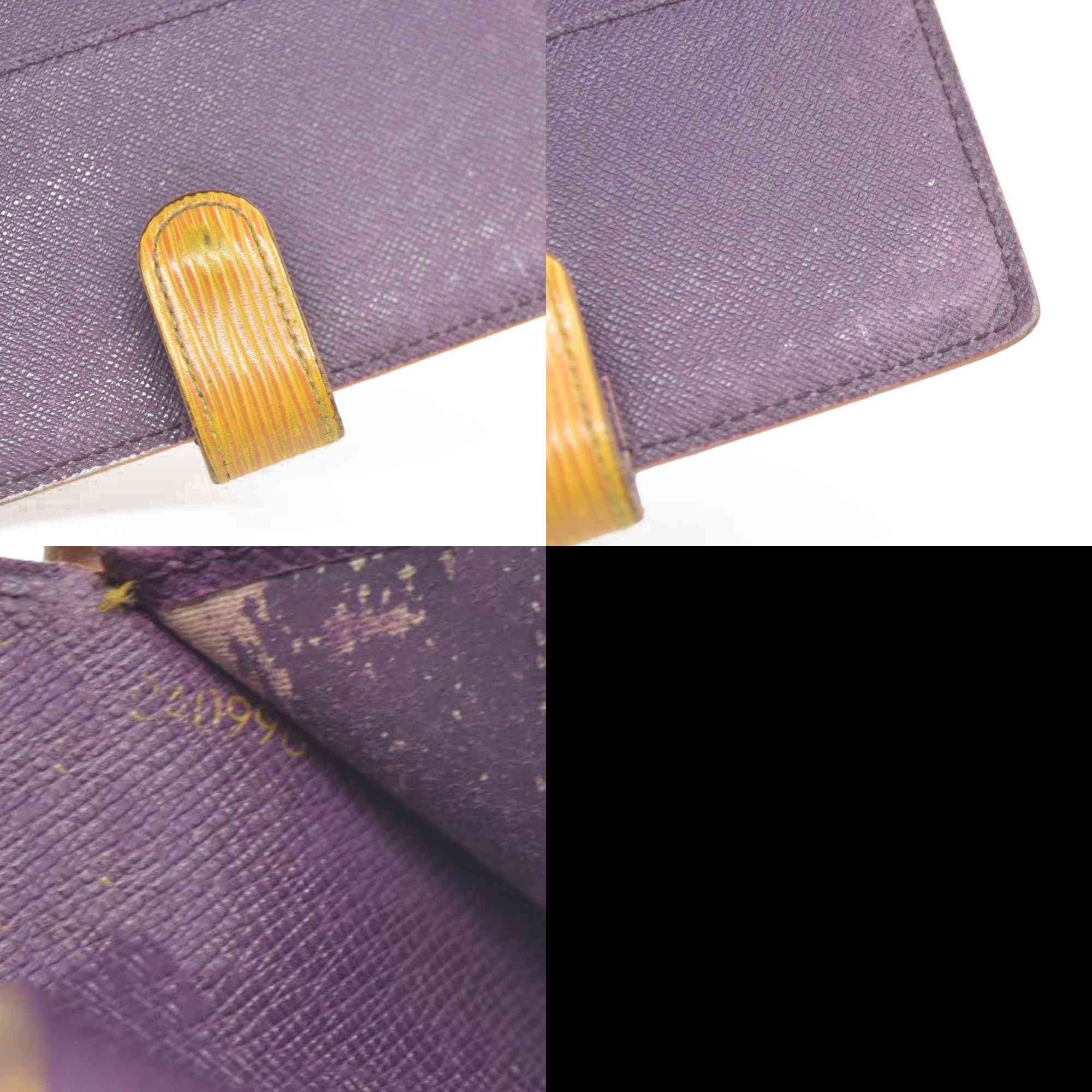 Louis Vuitton Epi Agenda PM Leather Notebook Cover Yellow