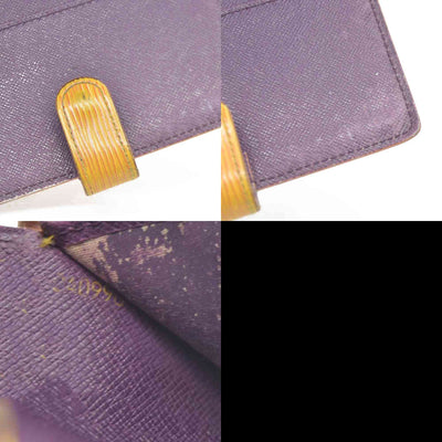 Louis Vuitton Epi Agenda PM Leather Notebook Cover Yellow