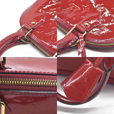 $2500 Louis Vuitton Monogram Vernis Alma BB