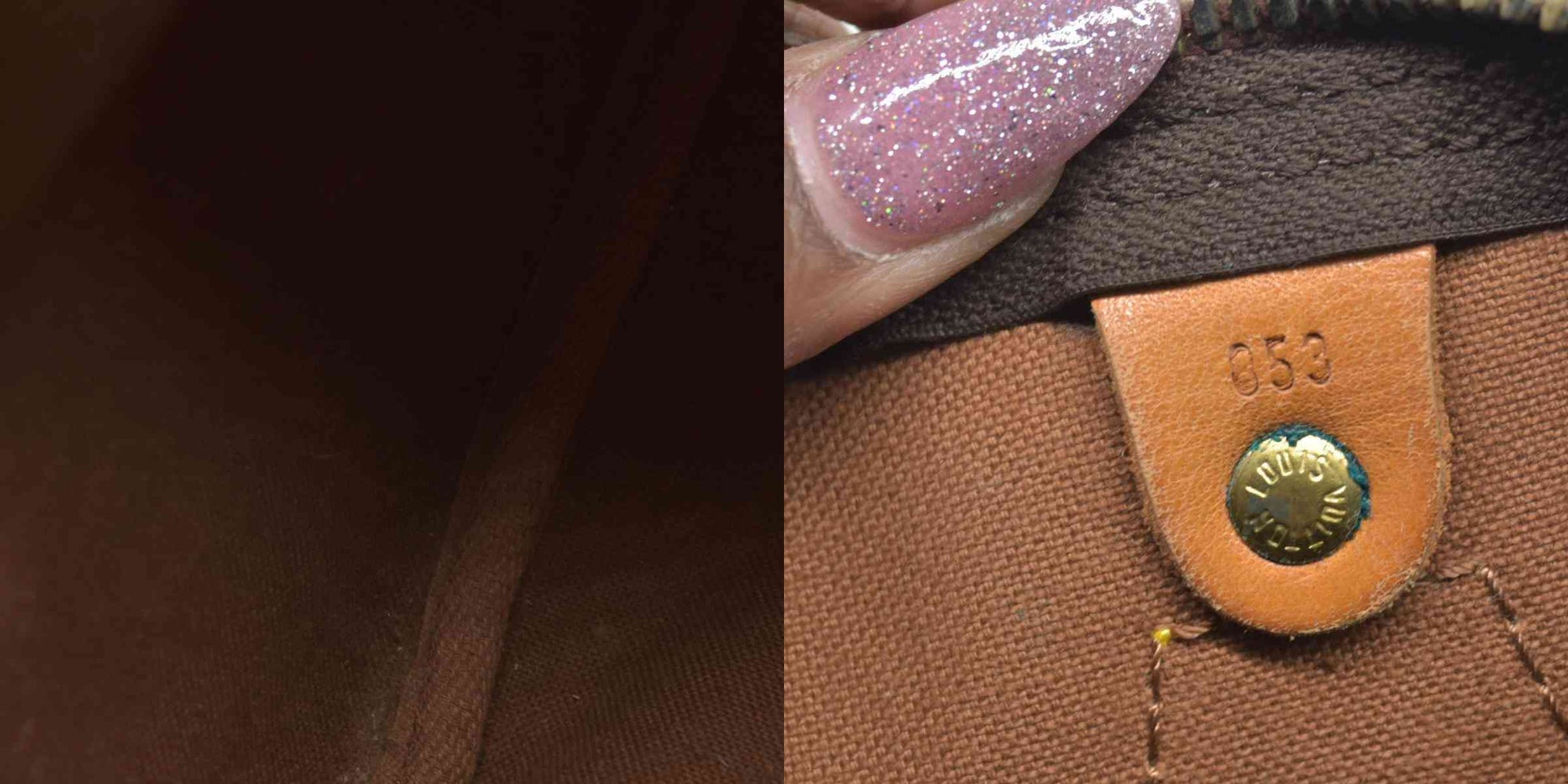 $1630 1985 Louis Vuitton Monogram Speedy 30 Hand Bag SA853