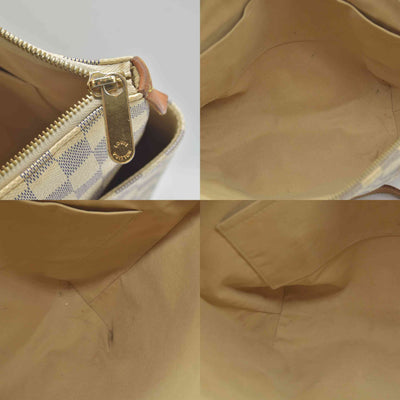 $1270 2010 Louis Vuitton Damier Azur Totally PM AR1130