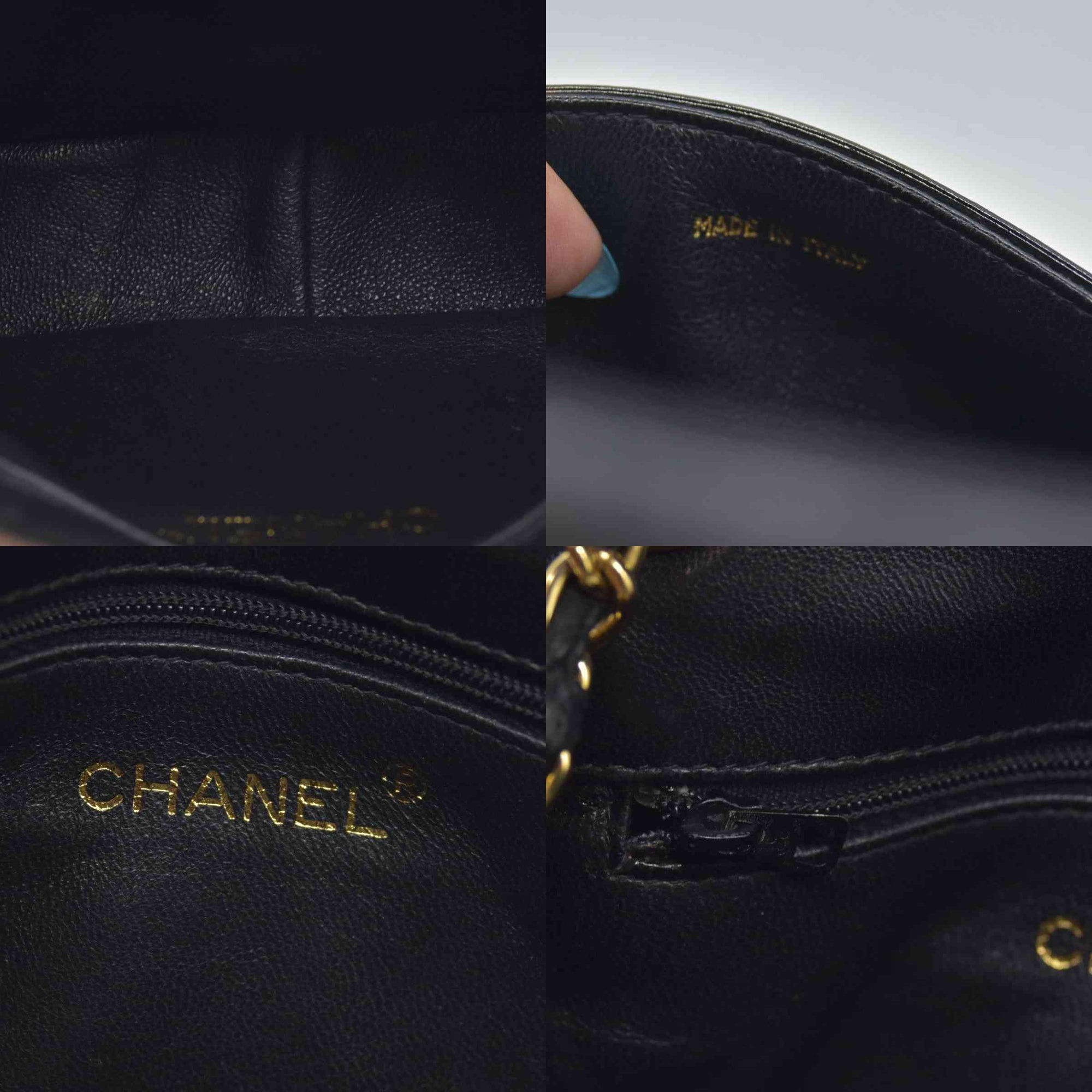 $3500 Chanel Patent Mini Flap Brown Chain Shoulder Bag