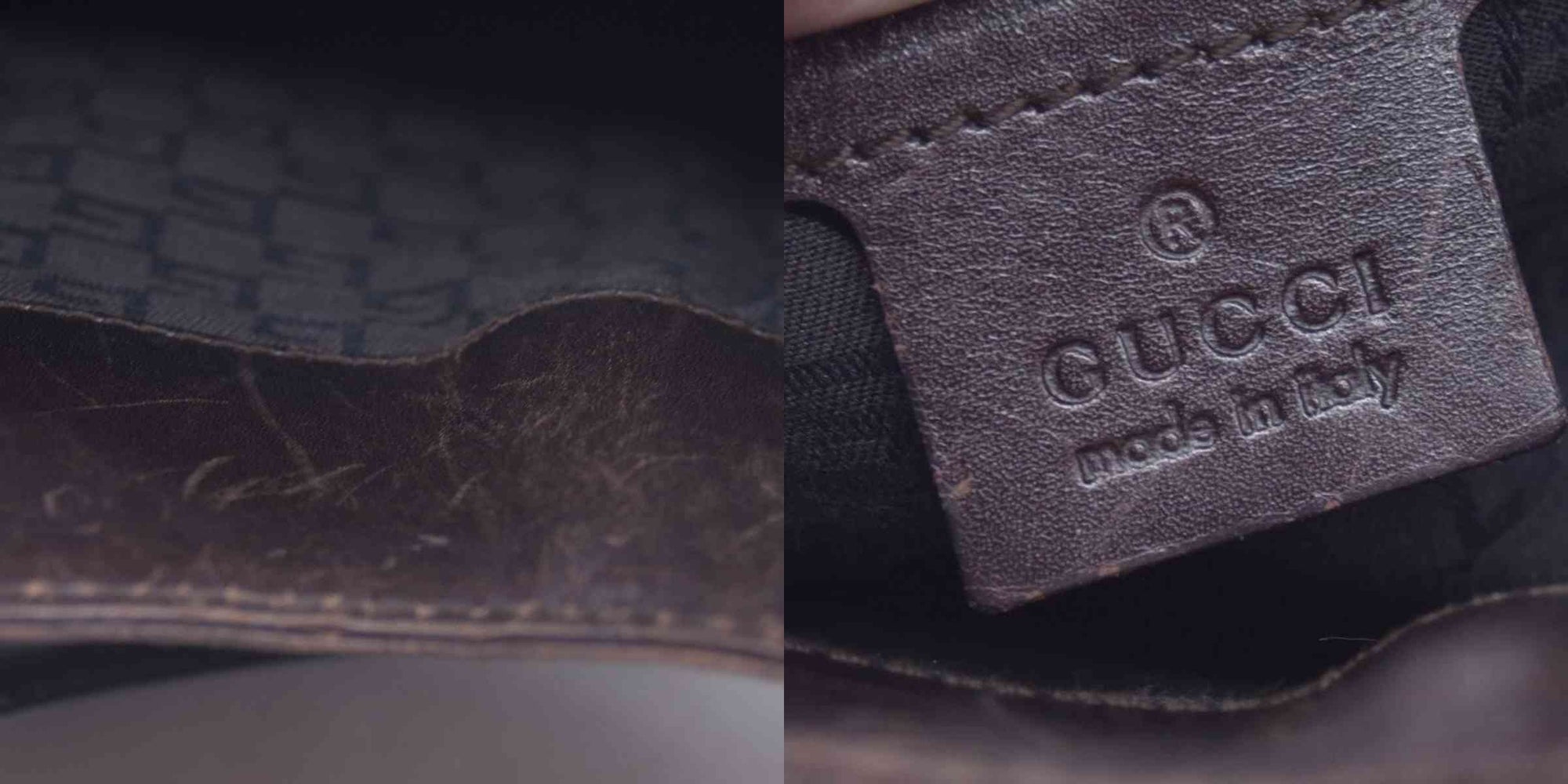 $1650 Gucci GG Web Canvas Reins Bag CONSIGNMENT 10021217