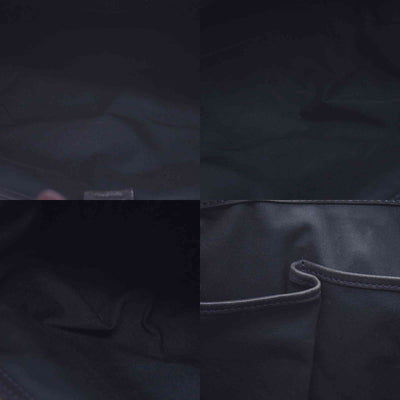 $1150 CELINE Triomphe Canvas & Web Buckle Strap Tote Bag Grey Navy CONSIGNMENT 10021188