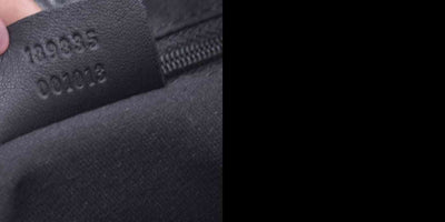 $1150 Gucci GG Canvas Abbey Black CONSIGNMENT 10021088