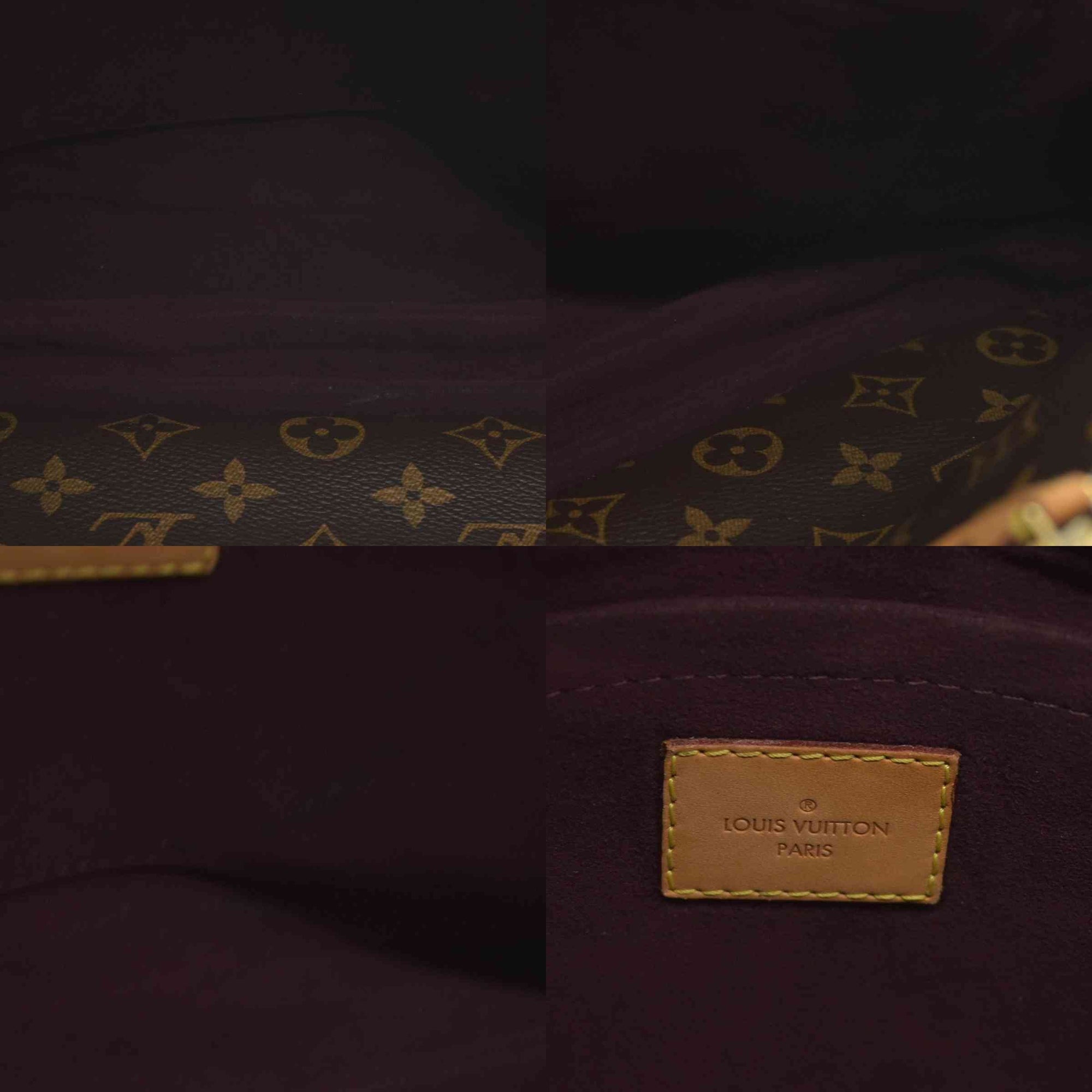 $2620 2014 Louis Vuitton Monogram Montaigne GM SD1154