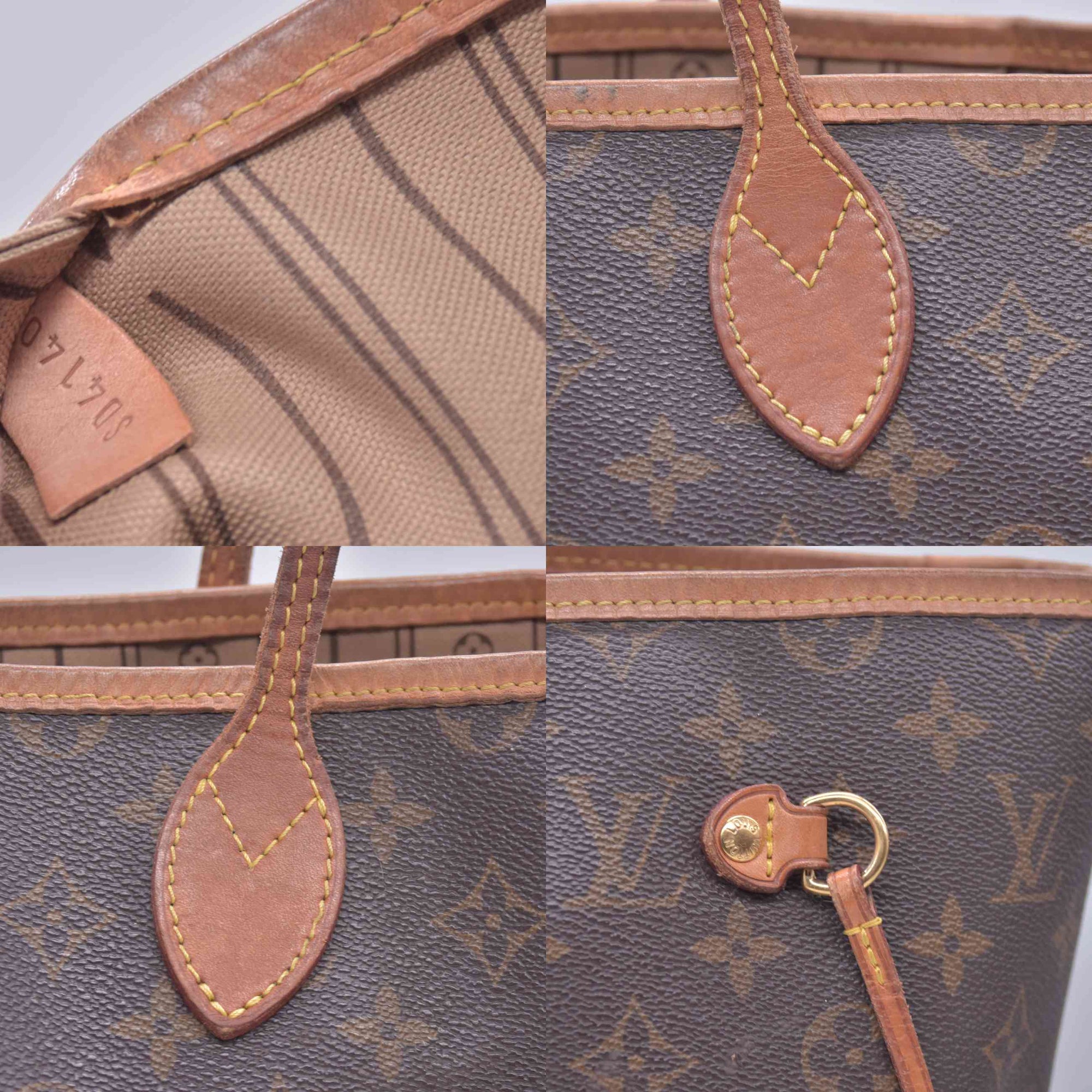 $2310 2010 Louis Vuitton USA Monogram Neverfull GM SD4140 10021301