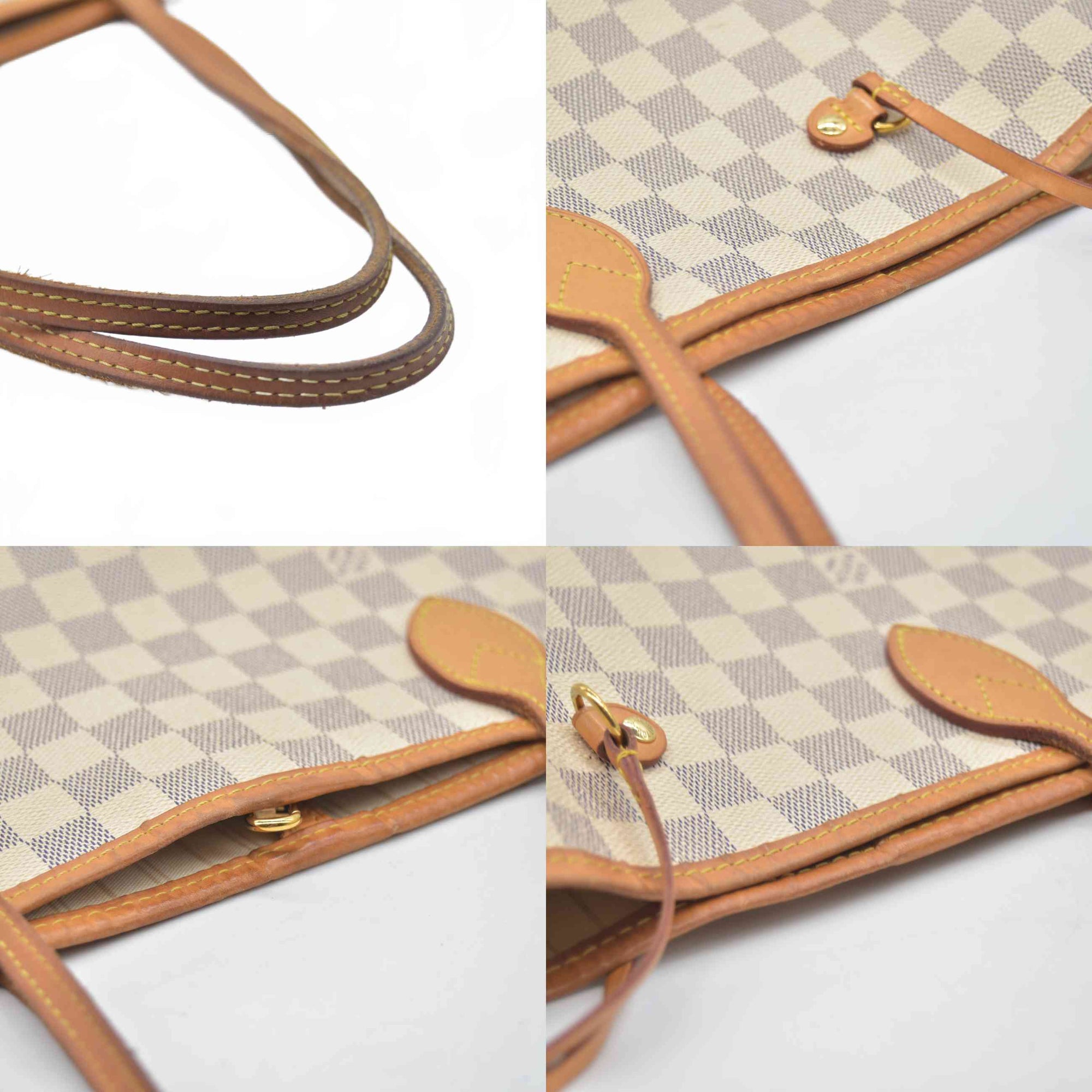 $2310 2017 Louis Vuitton Damier Azur Neo Neverfull GM SD4177