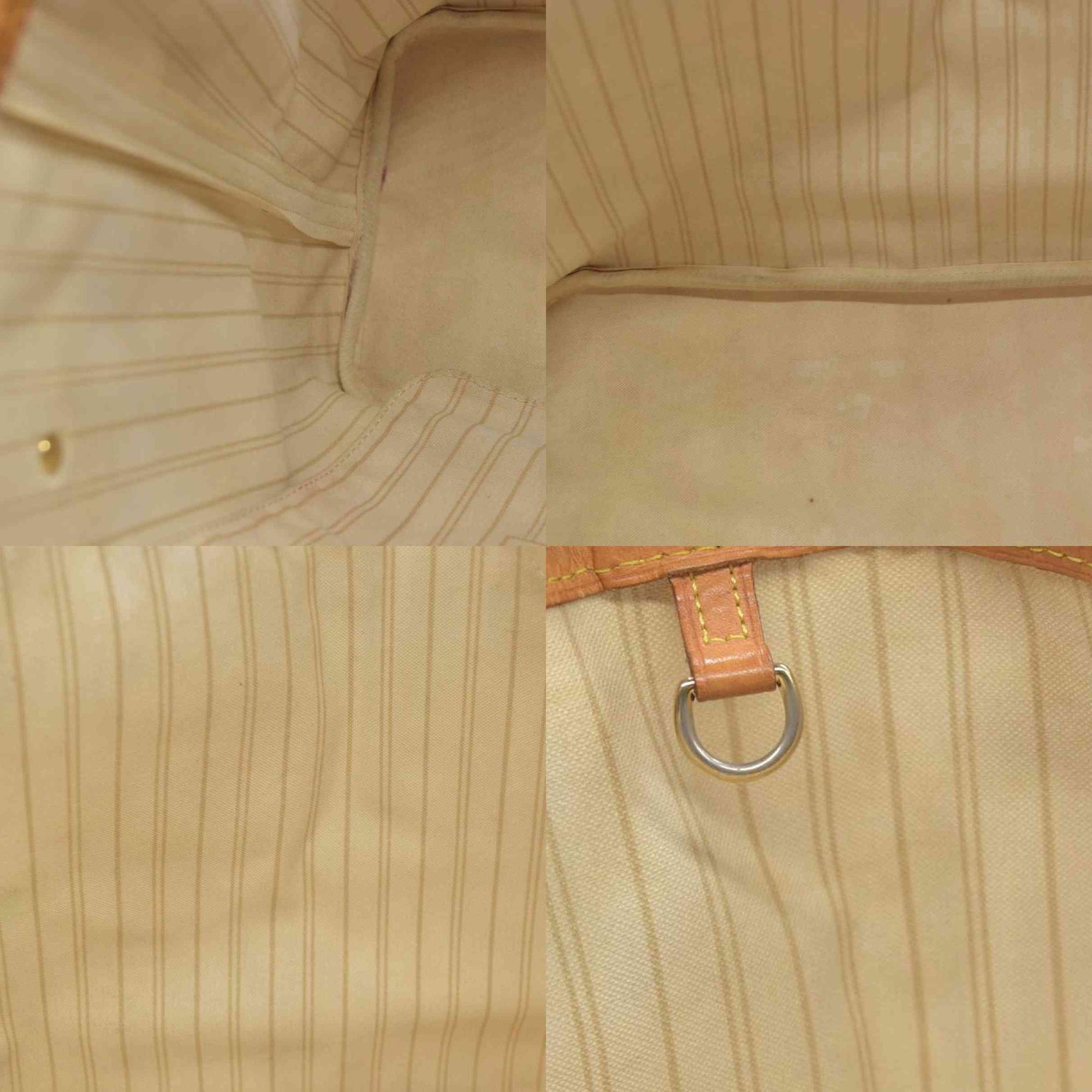 $2170 Louis Vuitton  Damier Azur Neverfull MM AR3164