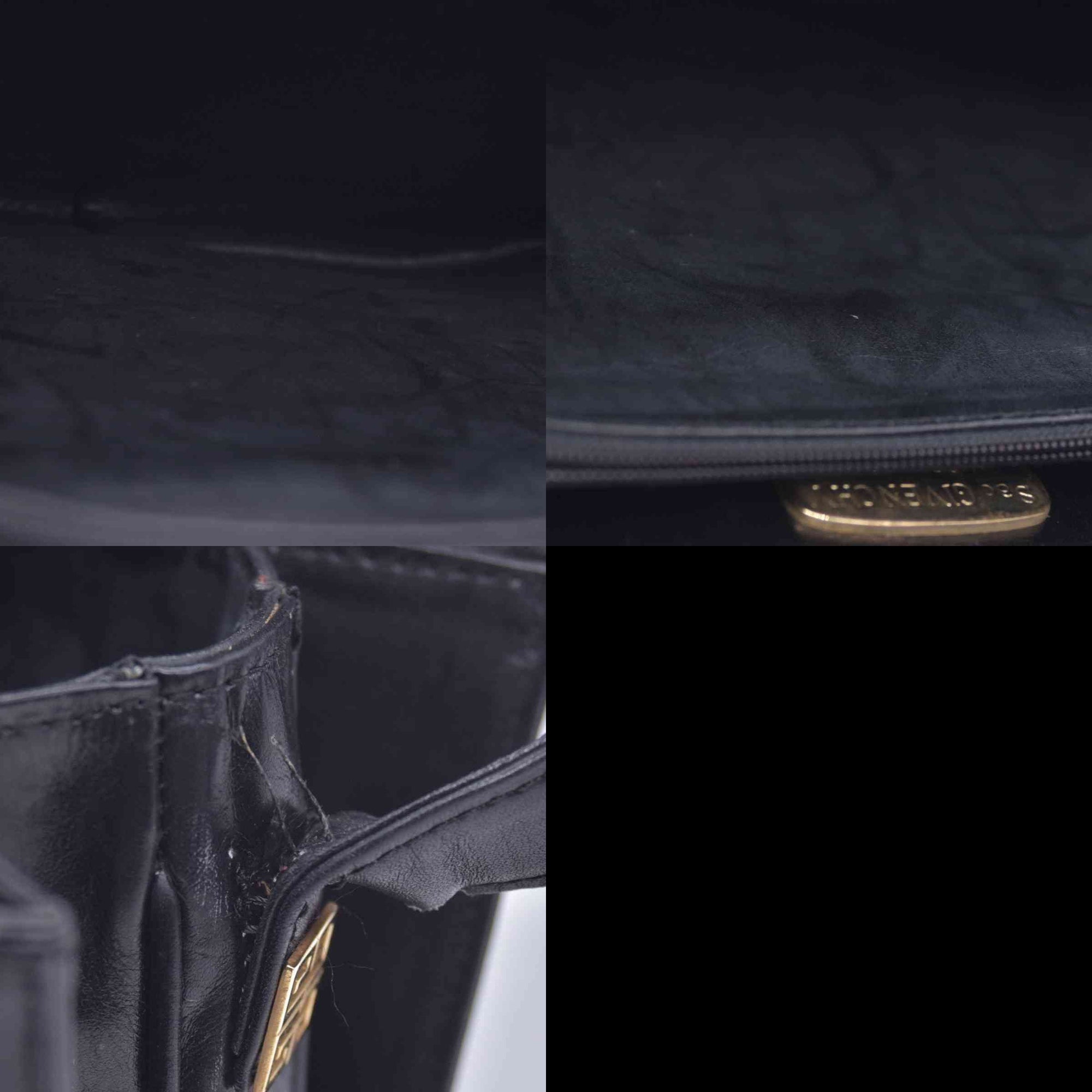 GIVENCHY Smooth Calfskin 4G Logo Flap Crossbody Bag Black CONSIGNMENT 10021186