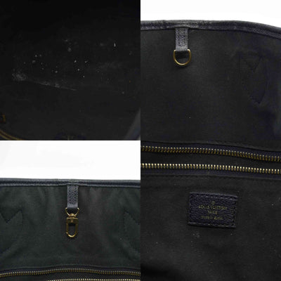$3050 Louis Vuitton Neverfull NM Tote Bicolor Monogram Empreinte Giant MM