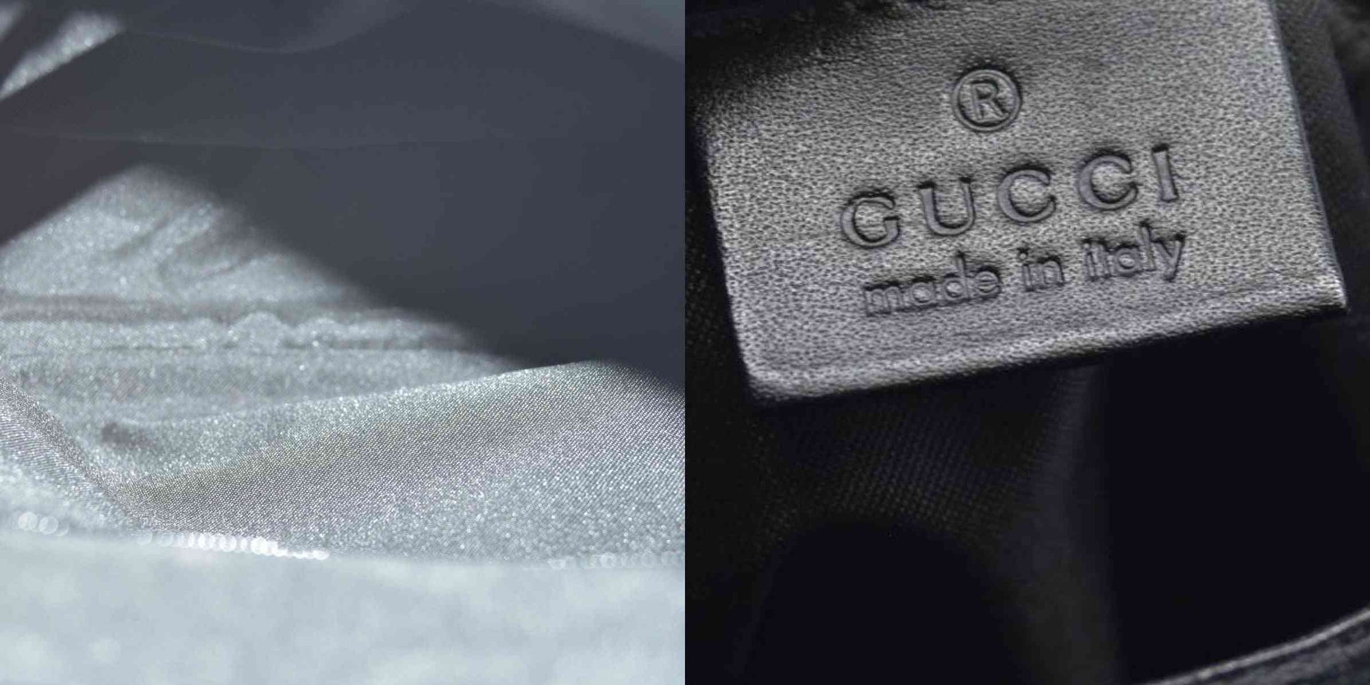 $1500 GUCCI GG Backpack  Black Jacquard Leather