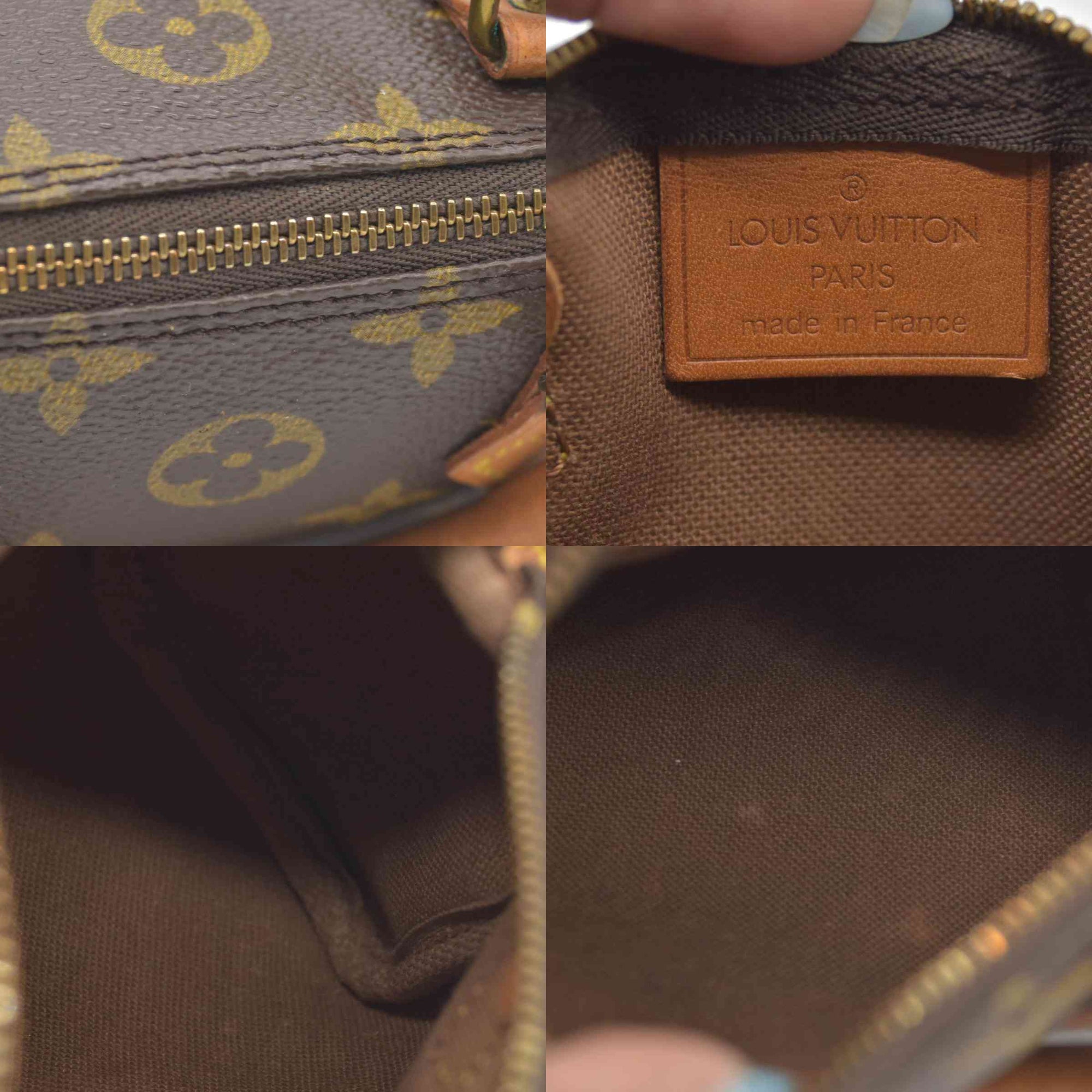 $1800 1992 Louis Vuitton Monogram Mini Speedy Hand Bag TH0942 CONSIGNMENT