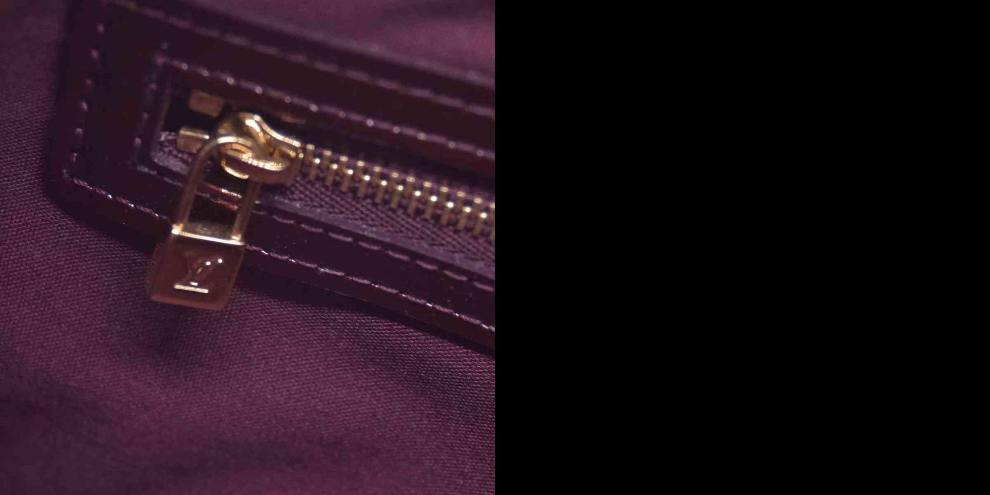 $1270 2010 Louis Vuitton Monogram Vernis Wilshire PM Amarante SN2180 CONSIGNMENT